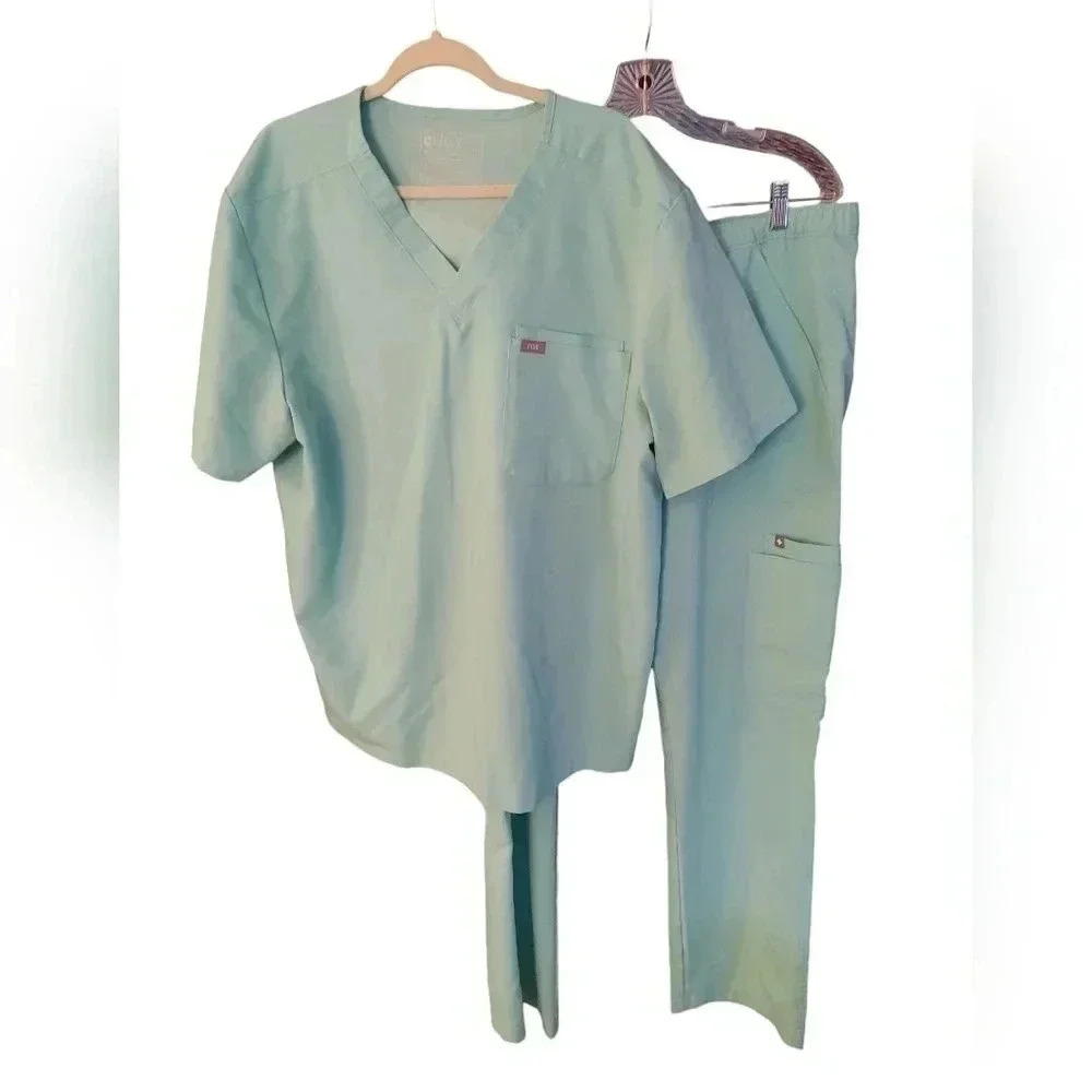 Figs limited edition mens Cairo scrub bottoms and Leon top